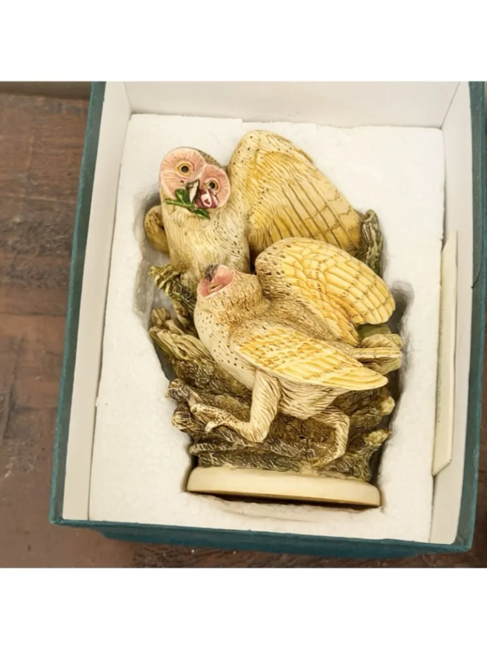 Harmony Kingdom Tender Is The Night Barn Owl Box Figurine TJSER99 W/ Box